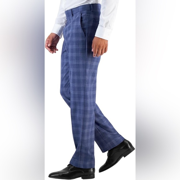 Lauren Ralph Lauren Men's Edgewood Plaid Classic Fit Suit Pants Wool Blend - Picture 3 of 9